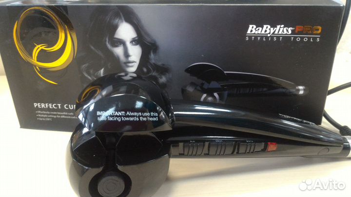 BaByliss PRO плойка для локонов