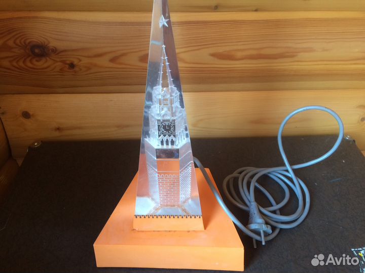 Лампа настольная советская