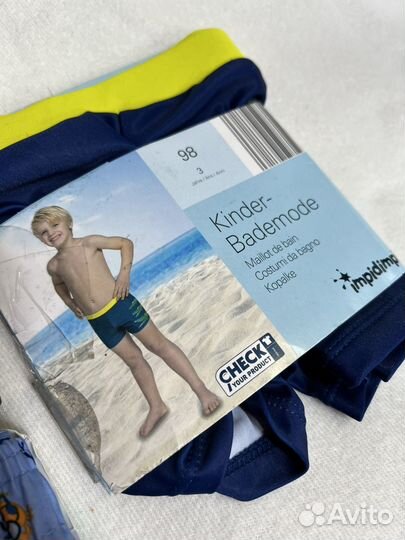 Брендовые Плавки на мальчика новые