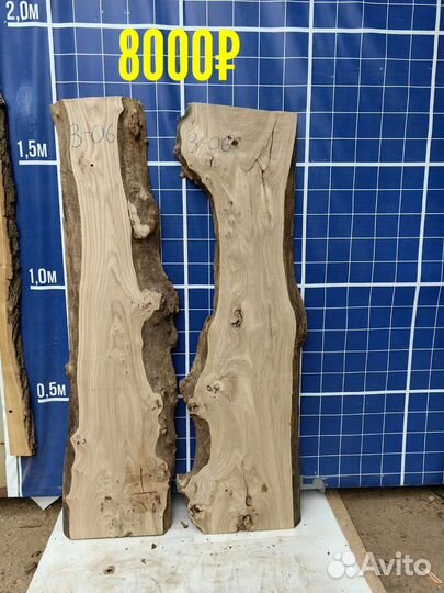 Слэбы из капового тополя под заливку