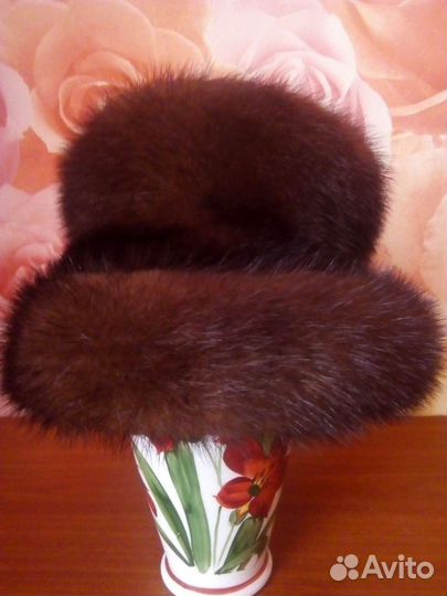 Шапка норковая