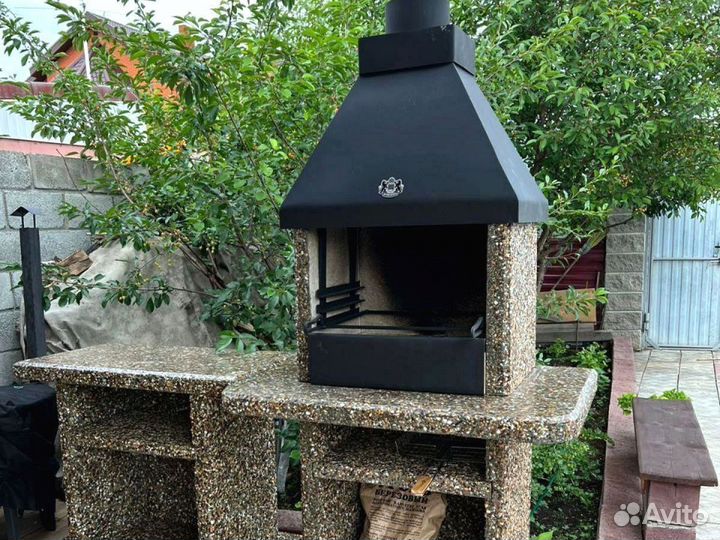 Комплекс барбекю, зона барбекю