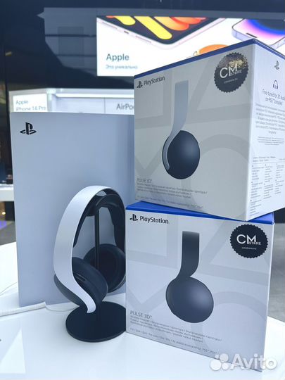 Беспроводные наушники Sony pulse 3D оригинал