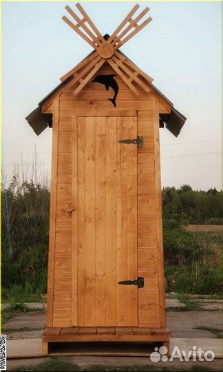 Дачный туалет с установкой DRE447