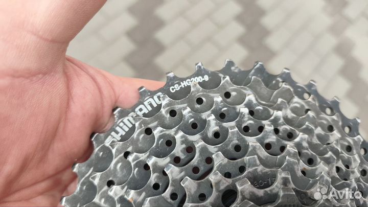 Шатуны shimano и система переключения на 9 ск