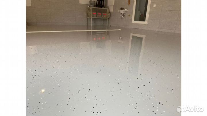 Промышленные полы гаража