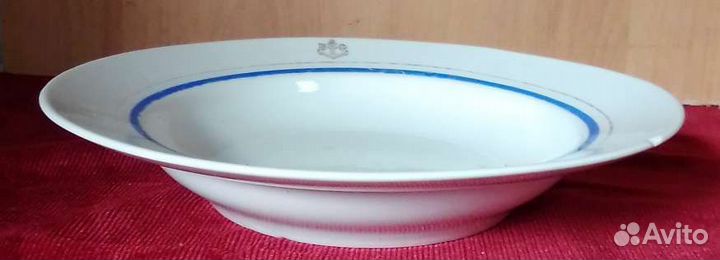 Тарелка большая,суповая вмф