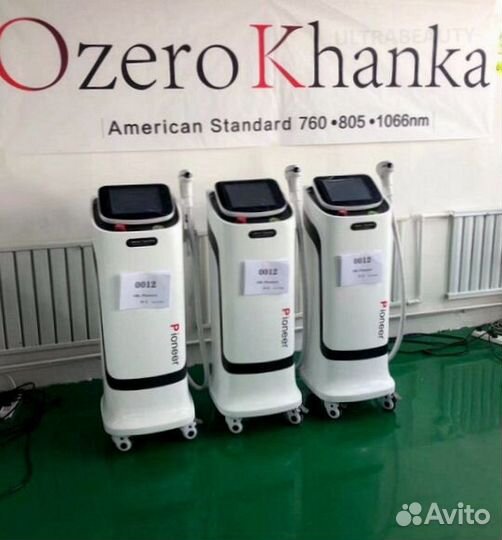 Диодный лазер, Аппарат для лазерной эпиляции