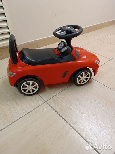 Машинка каталка толокар mercedes