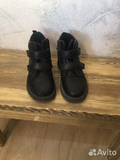 Ботинки демизезонные для мальчика размер 35