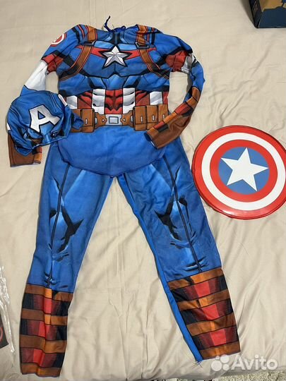 Костюм карнавальный Капитан Америка