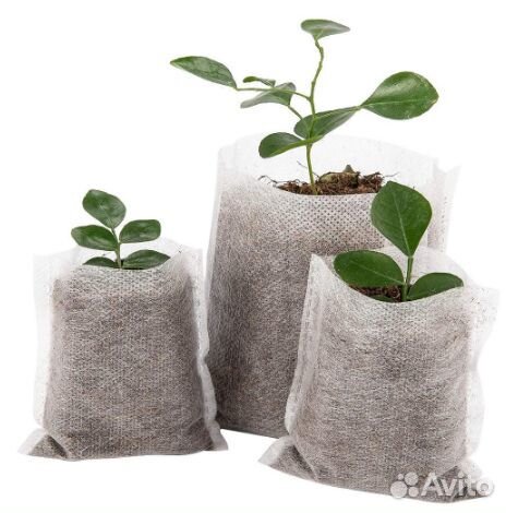 Мешочки для рассады 99 шт. (8 см х 10 см)