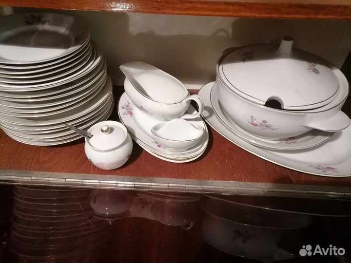Столовый сервиз. СССР. новый