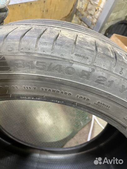 Continental ContiSportContact 5 315/40 R21