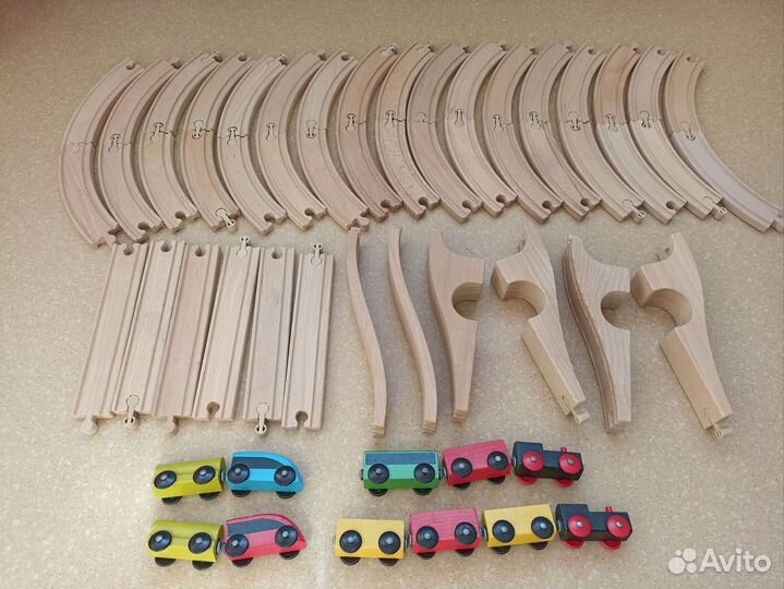 Деревянная железная дорога Икеа