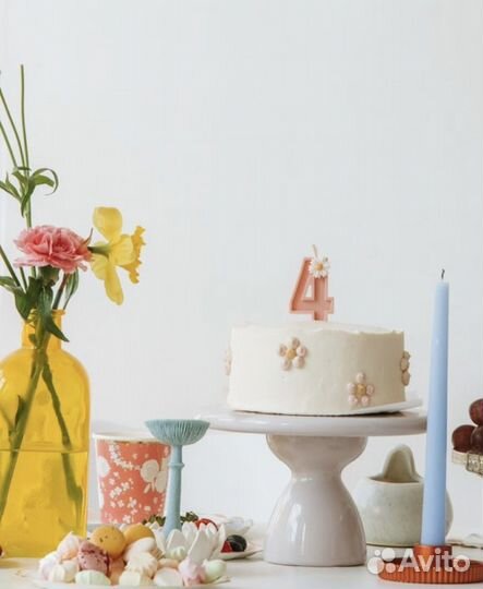 Соевая свеча-цифра