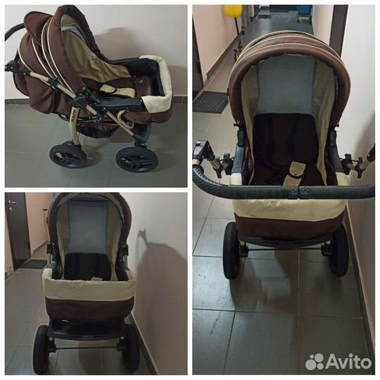 Коляска-трансформер 2 в 1 Indigo Maximo