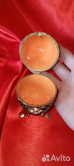 Яйцо шкатулка фаберже (пасхальное)