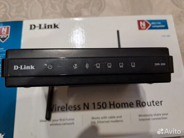 D-link DIR-300 WiFi-роутер