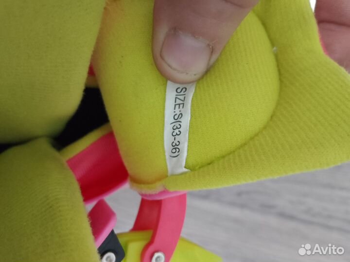 Коньки детские раздвижные 33 36