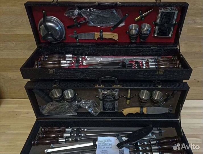 Подарочный набор для мужчины с шампурами