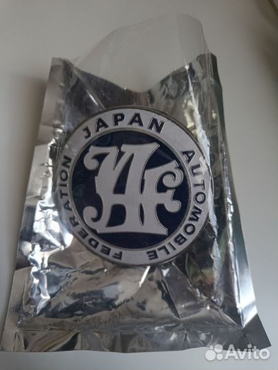 Значок JAF на решетку радиатора