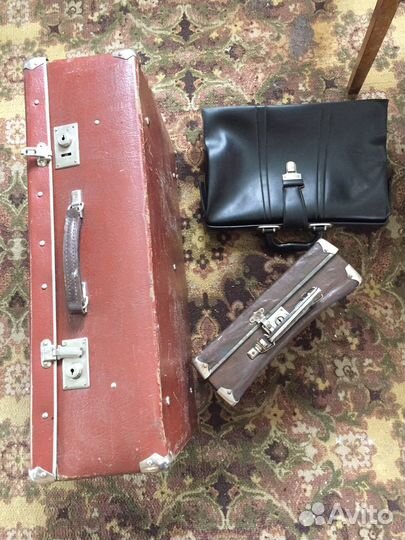 Чемодан времен ссср,портфель ретро