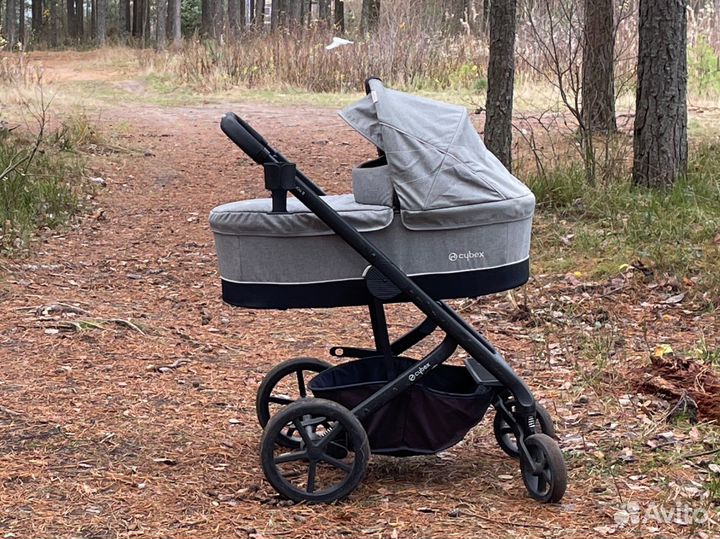 Коляска 2 в 1 Cybex Balios S soho grey