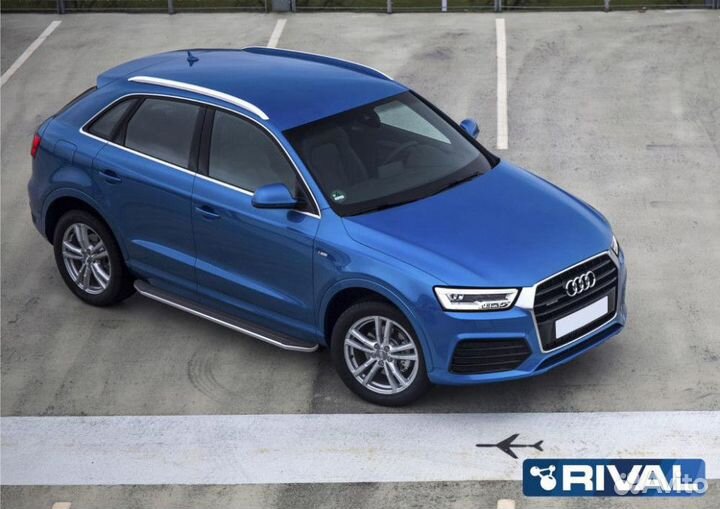 Пороги подножки Audi Q3 2011-2018 Premium