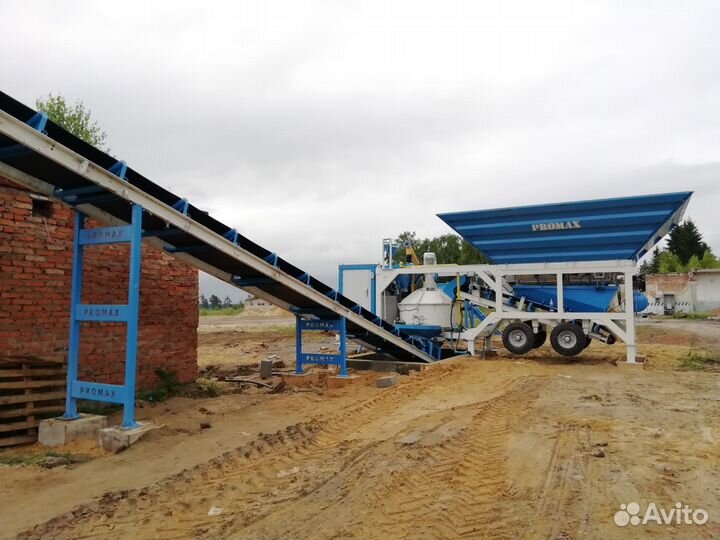 Мобильный бетонный завод Promax M35 plnt