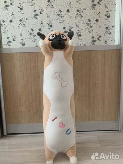 Мягкая игрушка мопс