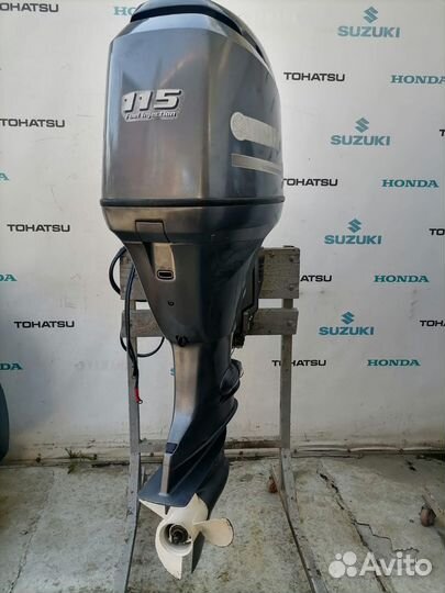 Лодочный мотор из Японии Yamaha F115, нога X