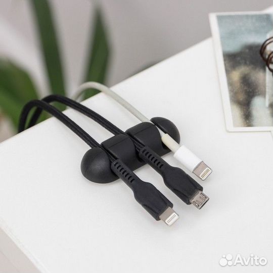 Зажимы для проводов Доляна, 2 шт, цвет микс