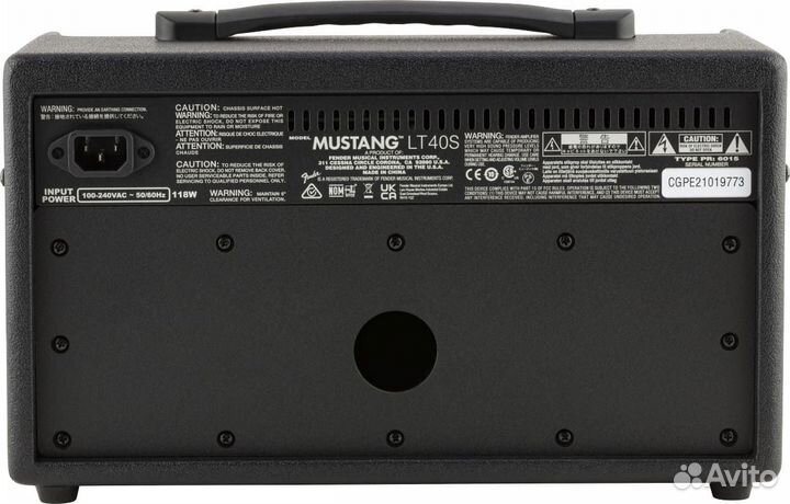 Fender Mustang LT40S гитарный комбоусилитель