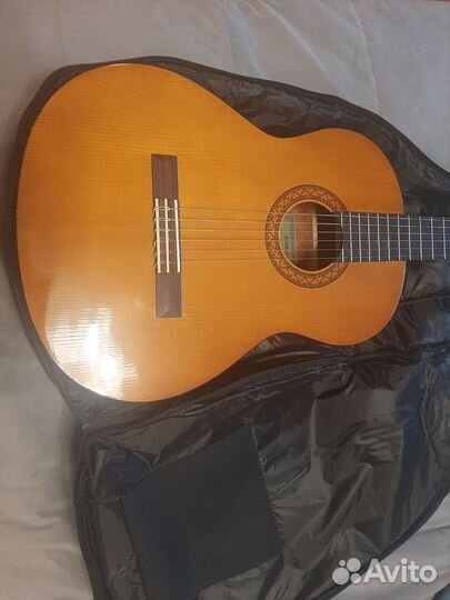 Классическая гитара yamaha c40 +чехол