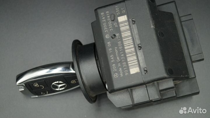 Программирование ключа рыбка Мерседес FBS3