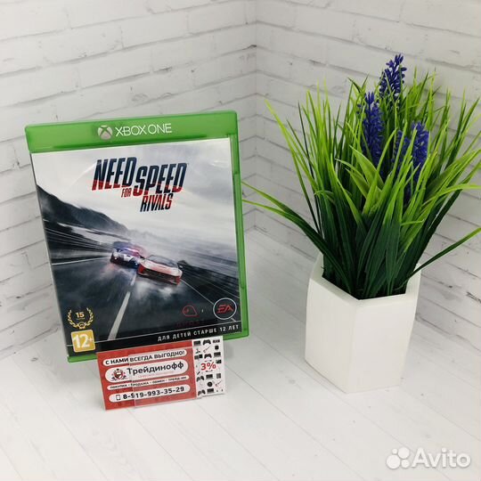 Диск Xbox One NFS Rivals