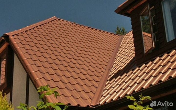 Матовая металлочерепица