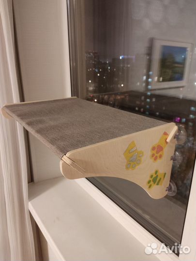 Гамак для кошки на окно