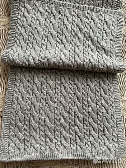 Шарф hm premium,100 шерсть