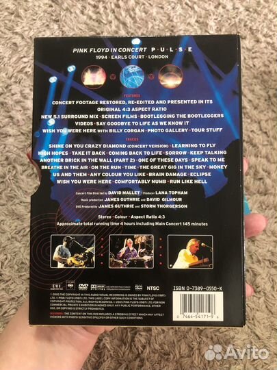 DVD диски pink floyd