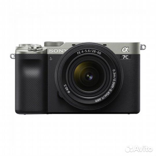 Фотоаппарат системный Sony Alpha A7C Silver Kit FE