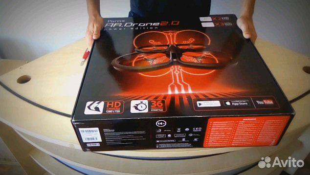 Квадрокоптер Parrot AR.Drone 2.0
