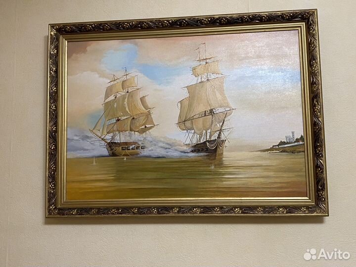 Картина маслом на холсте 2007г