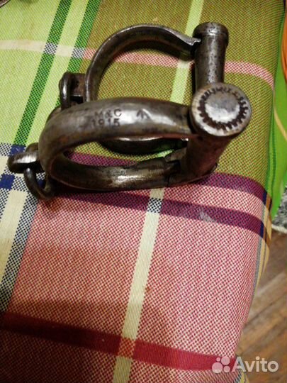 Наручники, антикварные дореволюционные 1915 года