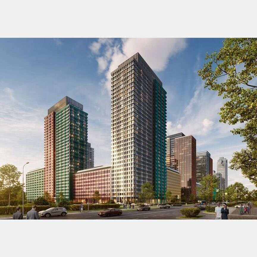 2-к. квартира, 41,1 м², 20/32 эт.