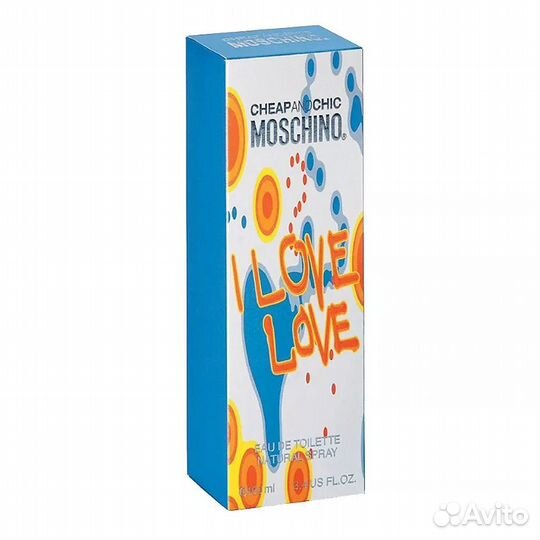 Moschino I Love Love, Туалетная вода, Оригинал