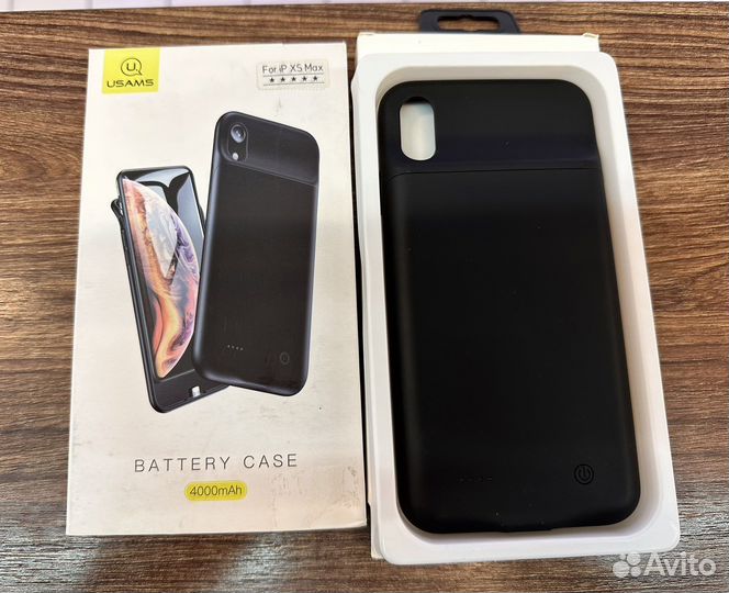 Чехол-аккумулятор Usams для iPhone Xs Max 4000mAh