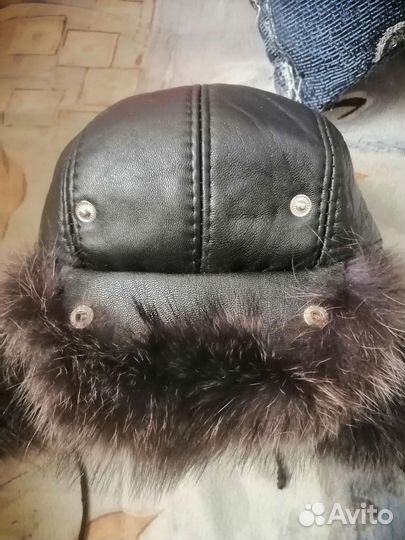 Шапка детская на мальчика натуральная