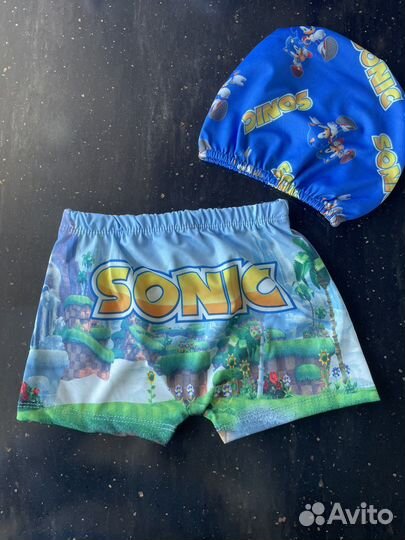 Плавки для мальчика Соник, Марвел